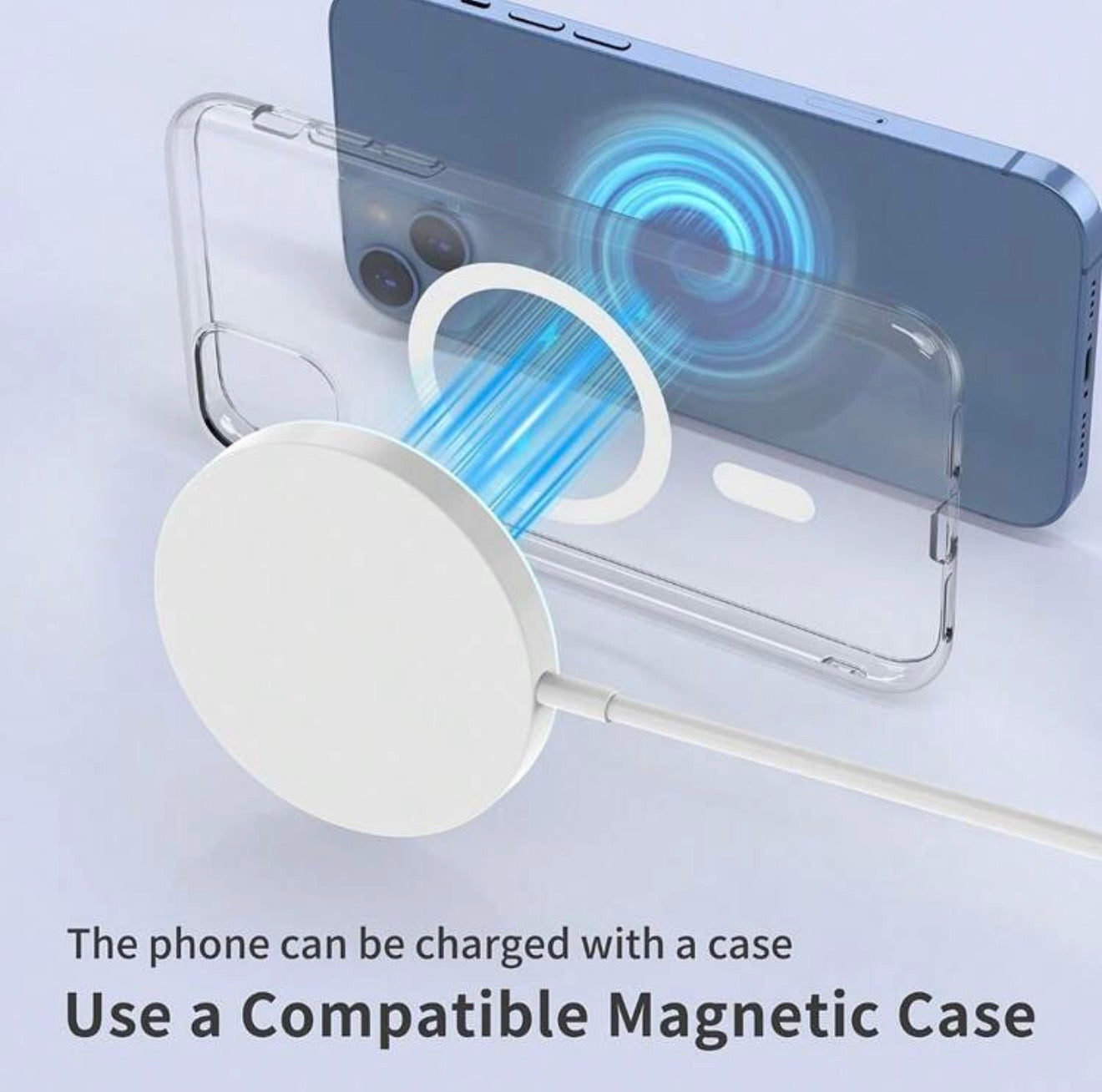 Fast Magnetic Wireless Charger Pad – Ultra-Slim Qi Charging for iPhone & Android