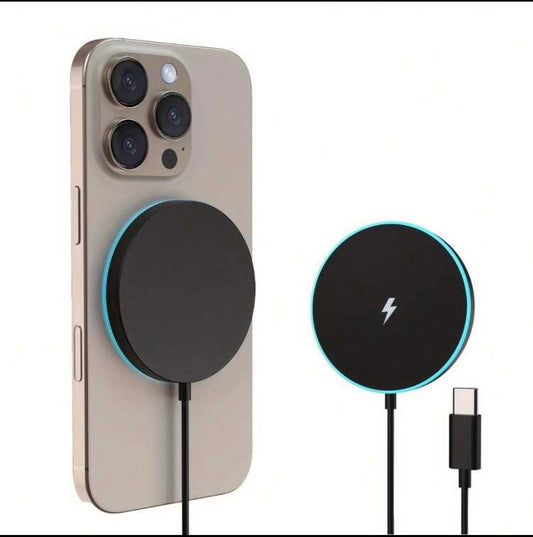 Fast Magnetic Wireless Charger Pad – Ultra-Slim Qi Charging for iPhone & Android